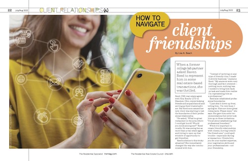 How to Navigate Client Friendships